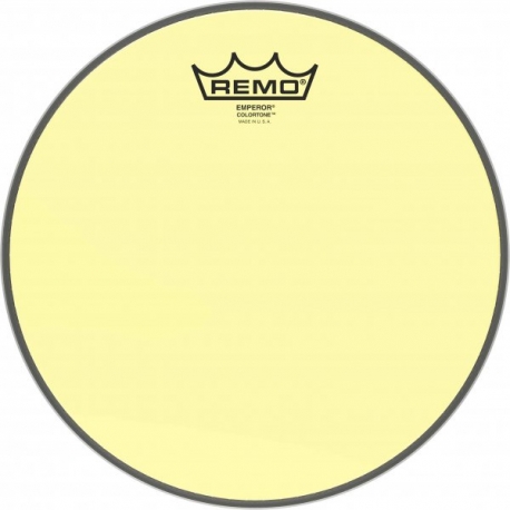 REMO 10" EMPEROR COLORTONE YELLOW