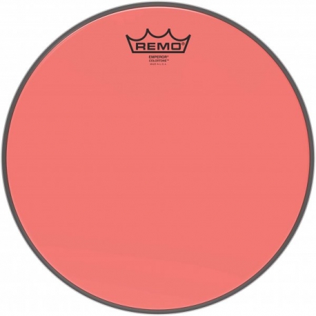 REMO 12" EMPEROR COLORTONE RED