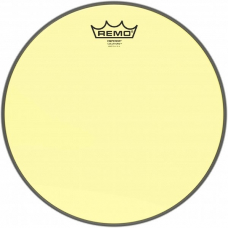 REMO 12" EMPEROR COLORTONE YELLOW