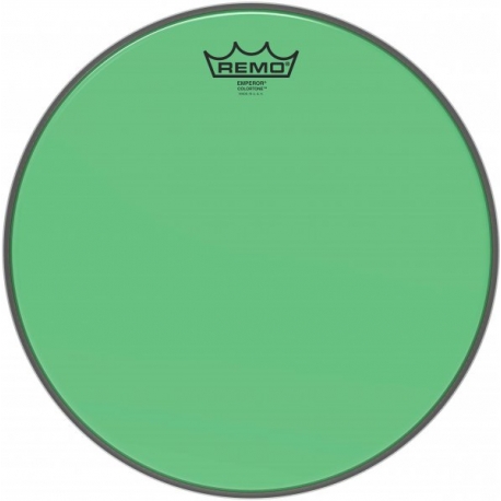 REMO 13" EMPEROR COLORTONE GREEN