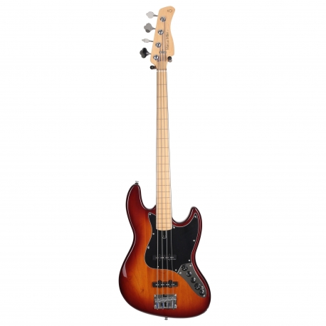 Marcus Miller V7 Vintage Alder-4 FL TS MN 2.0 Tobacco Sunburst Fretless