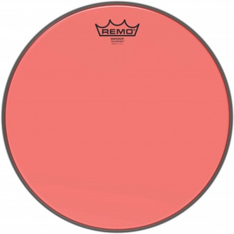 REMO 13" EMPEROR COLORTONE RED