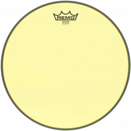 REMO 13" EMPEROR COLORTONE YELLOW