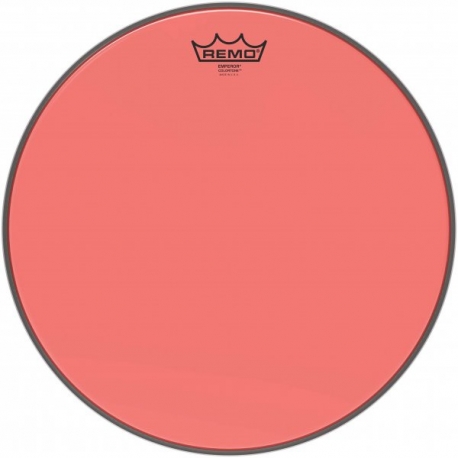 REMO 15" EMPEROR COLORTONE RED