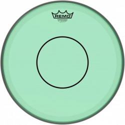 REMO 13"PWRSTRK.77 COLORTONE GREEN