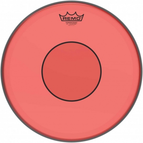 REMO 13"PWRSTRK.77 COLORTONE RED