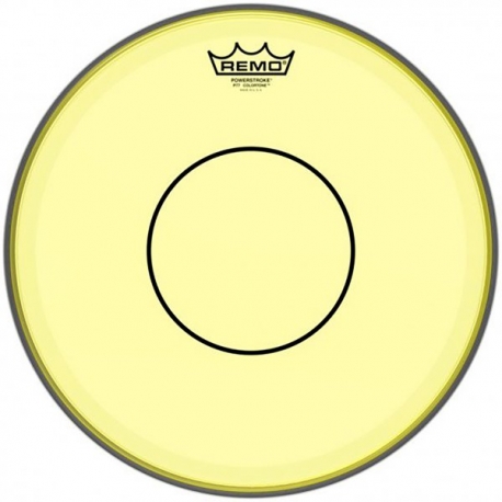 REMO 13"PWRSTRK.77 COLORTONE YELLOW