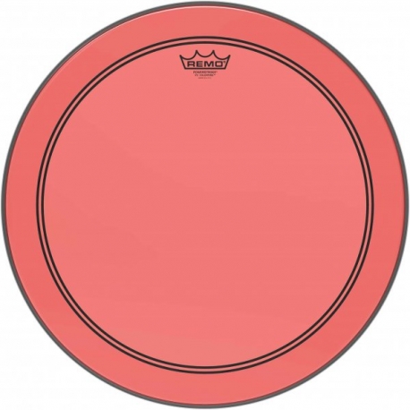 REMO 18" PWRSTRK.3 COLORTONE RED