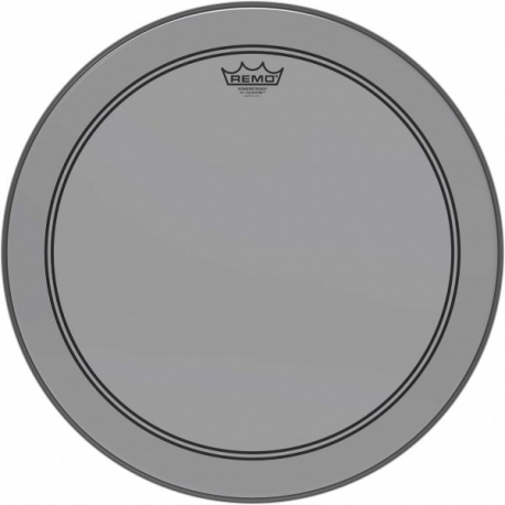 REMO 18" PWRSTRK.3 COLORTONE SMOKE