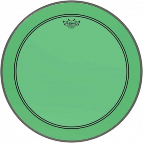 REMO 20" PWRSTRK.3 COLORTONE GREEN