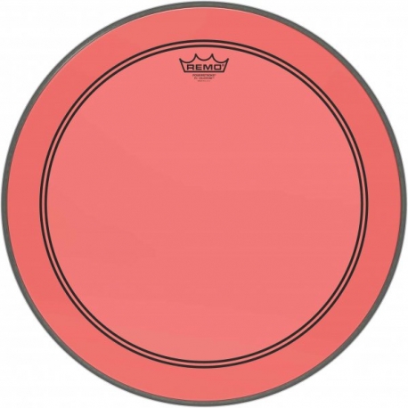 REMO 20" PWRSTRK.3 COLORTONE RED