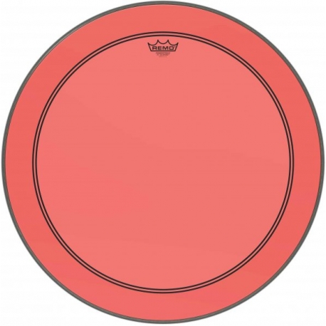 REMO 26" PWRSTRK.3 COLORTONE RED