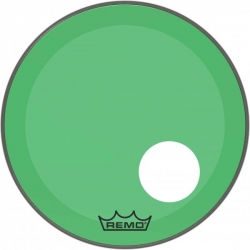 REMO 20" P3 COLORTONE W/HOLE GREEN