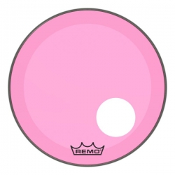 REMO 20" P3 COLORTONE W/HOLE PINK