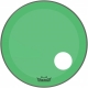 REMO 22" P3 COLORTONE W/HOLE GREEN