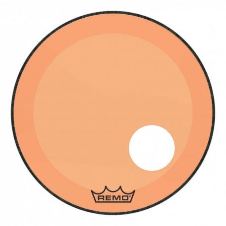 REMO 22" P3 COLORTONE W/HOLE ORANGE