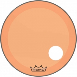 REMO 26" P3 COLORTONE W/HOLE ORANGE