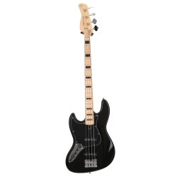 Marcus Miller V7 Vintage Alder-4 LH BK MN 2.0 Black Gauchère