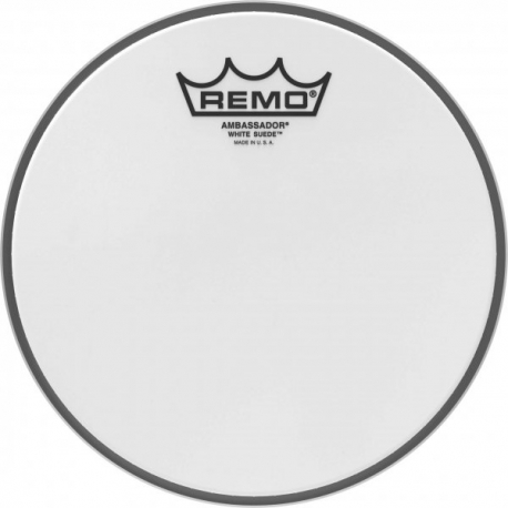 REMO 08" WHITE SUEDE AMBASSADOR