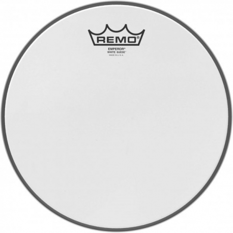 REMO 10" WHITE SUEDE EMPEROR