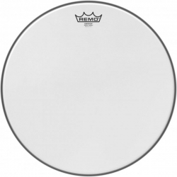 REMO 16" WHITE SUEDE EMPEROR