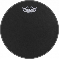 REMO 10" BLACK SUEDE EMPEROR