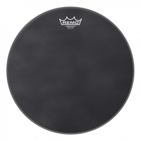 REMO 13" BLACK SUEDE SNARE HEAD