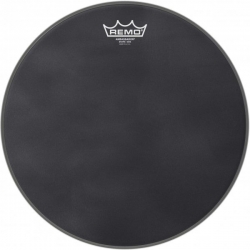 REMO 14" BLACK SUEDE SNARE HEAD