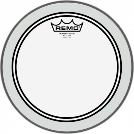 REMO 10" PWRSTRK.3 TRANSPARENT