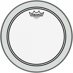 REMO 12" PWRSTRK.3 TRANSPARENT