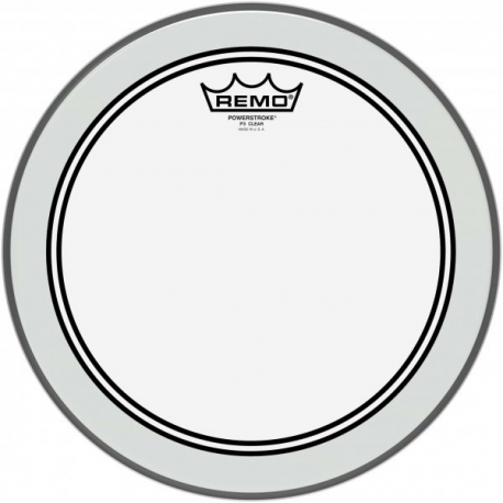 REMO 12" PWRSTRK.3 TRANSPARENT