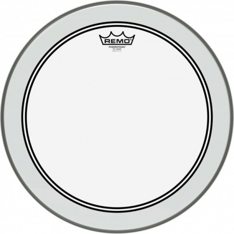 REMO 16" PWRSTRK.3 TRANSPARENT