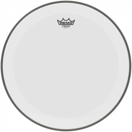 REMO 18" PWRSTRK.3 SM-WH NO STRIPE