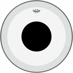 REMO 24" PWRSTRK.3 TRANSP.GC+BK DOT
