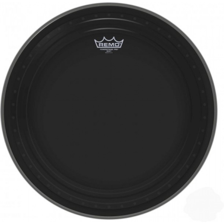 REMO 18" POWERSTROKE PRO EBONY GC