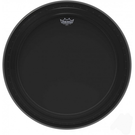 REMO 24" POWERSTROKE PRO EBONY GC