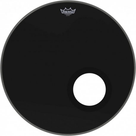 REMO 22" P3/EBONY G.C.+DYNAMO FIXE