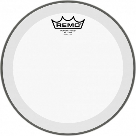 REMO 10" PWRSTRK.4 TRANSPARENT