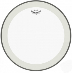 REMO 18" PWRSTRK.4 TRANSPARENT+RENF