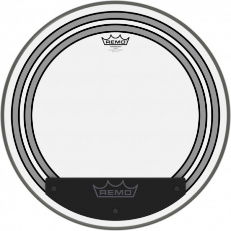 REMO 20" POWERSONIC TRANSPARENT