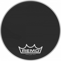 REMO 14" POWERMAX2 EBONY