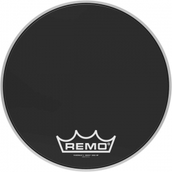 REMO 16" POWERMAX2 EBONY