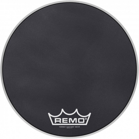 REMO 18" POWERMAX BLACK SUEDE