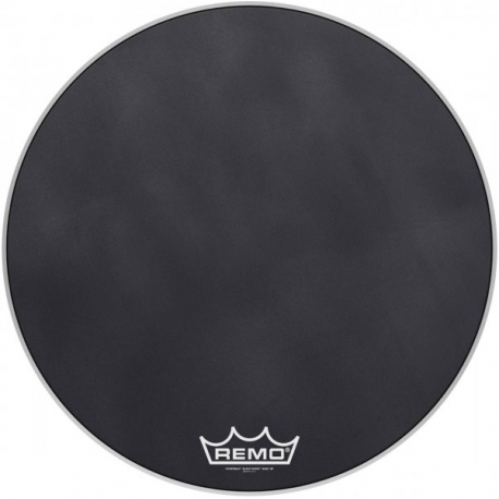 REMO 28" POWERMAX BLACK SUEDE