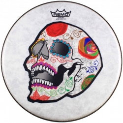 REMO 14" JOSE PASILLAS CANDY SKULL