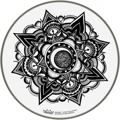 REMO 14"ARTBEAT SKYNDP NOCTUR.BLOOM