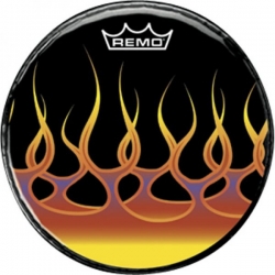 REMO 22" GRAPHIC SPREADING FLAMES