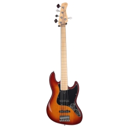 Marcus Miller V7 Vintage Alder-5 FL TS MN 2.0 Tobacco Sunburst Fretless