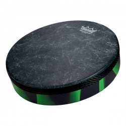 REMO 2X10" FRAME DRUM GREEN&CLEAN