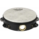 REMO 6"TAMB 1ROW JGL-FIXED HEAD BK